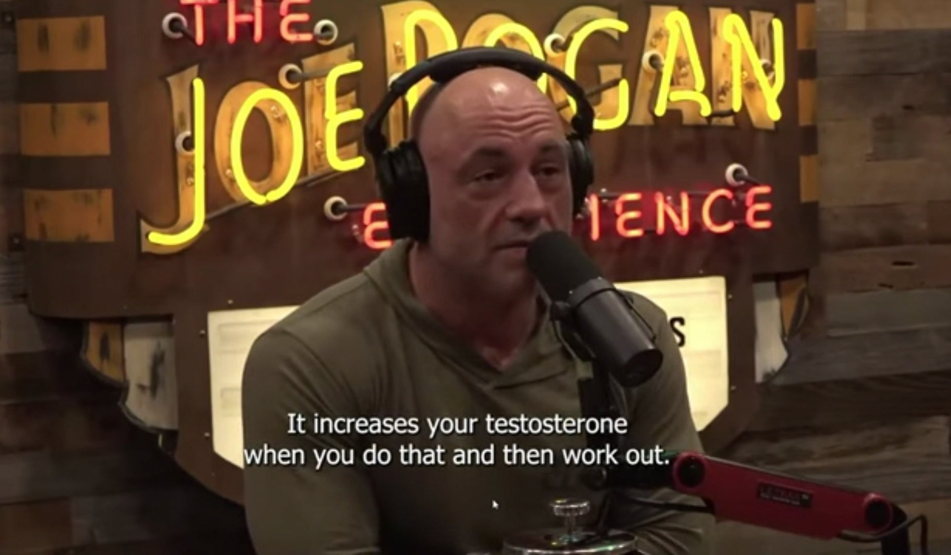 Load video: Joe Rogan on the benefits of ice baths